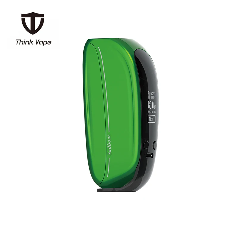 Новейший Thinkvape Sailboat контроль температуры 85 Вт коробка Mod Think Vape Bypass mod 510 нить
