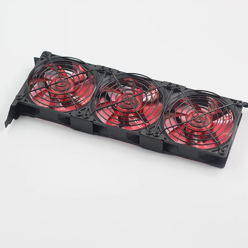 Компьютер/ПК PCI-e видеокарта стенд охлаждения 9 см вентилятор Поддержка GTX 1050 1060 1070 1080Ti RTX2070 2080TI вспомогательное охлаждение