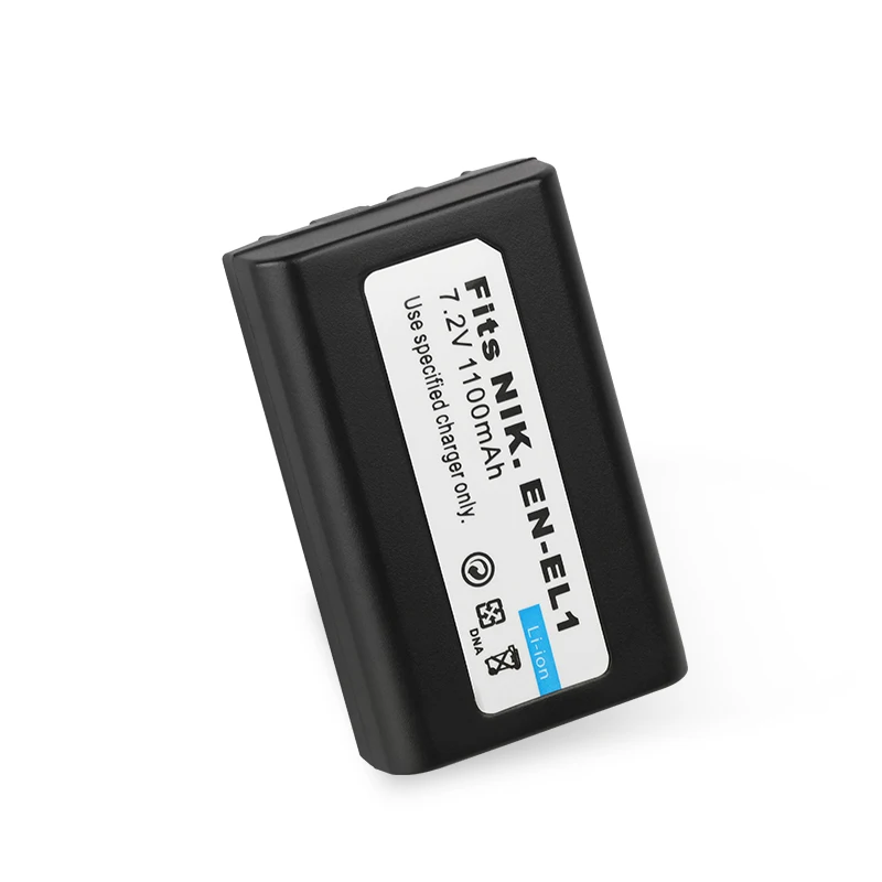 Dinto 1x1100 мАч EN-EL1 ENEL1 EN EL1 аккумуляторная батарея для камеры Nikon Coolpix 775 880 995 4300 4500 4800 5400