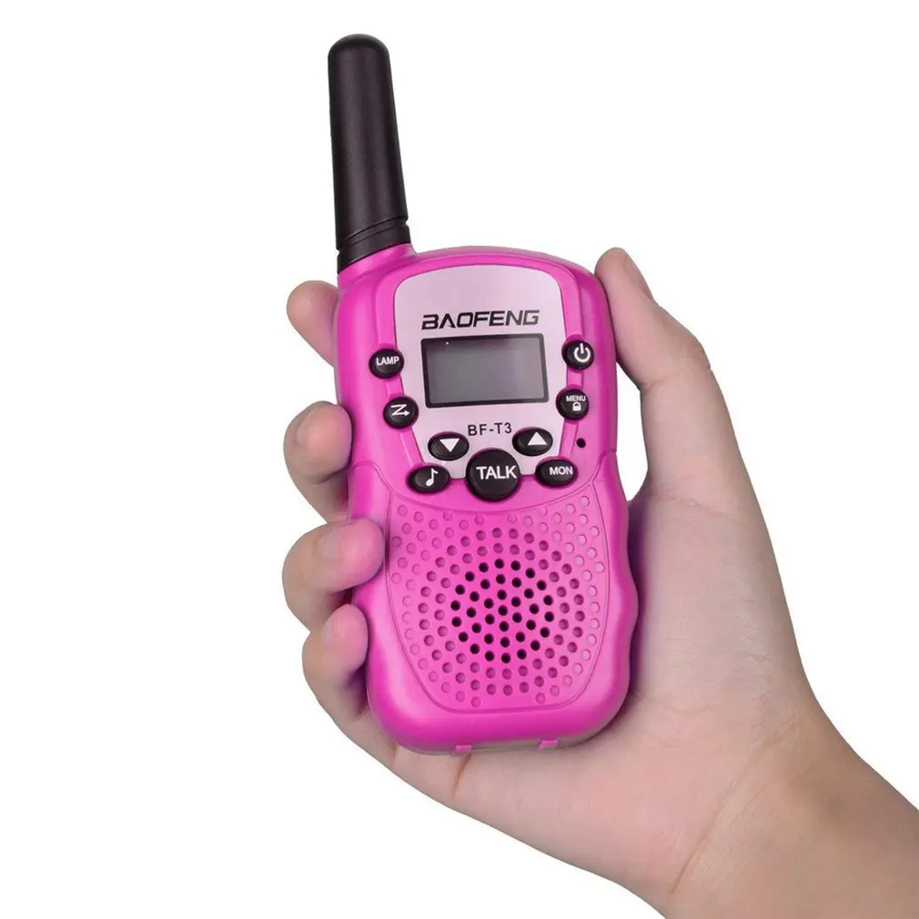 2 шт. Baofeng BF-T3 Pmr446 Walkie Talkie лучший подарок для детей радио портативное T3 мини беспроводное двухстороннее радио детская игрушка Woki Toki