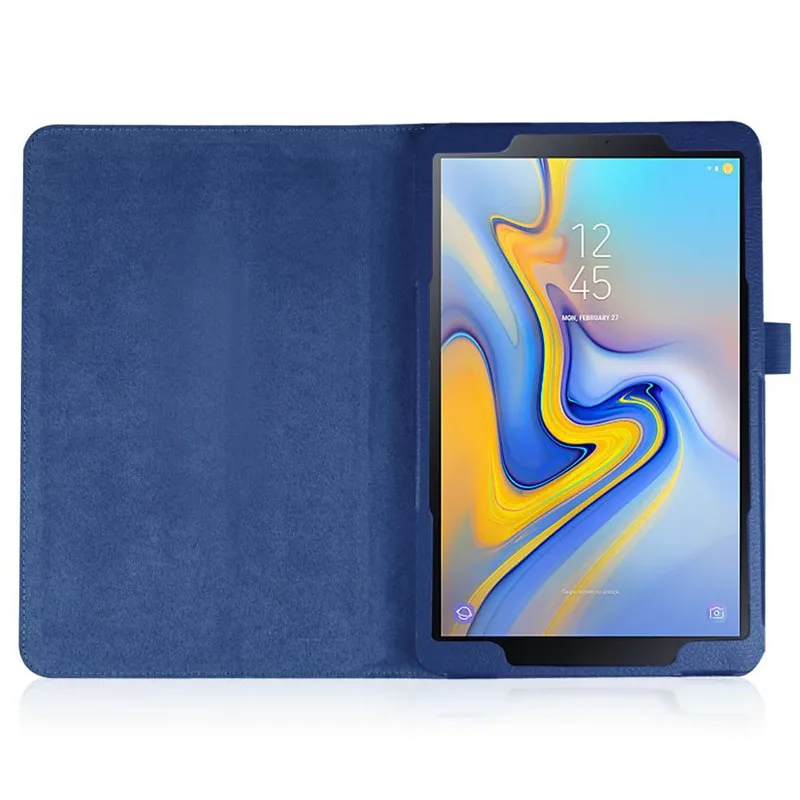 Новый чехол-книжка из искусственной кожи личи с магнитной подставкой для Samsung Galaxy