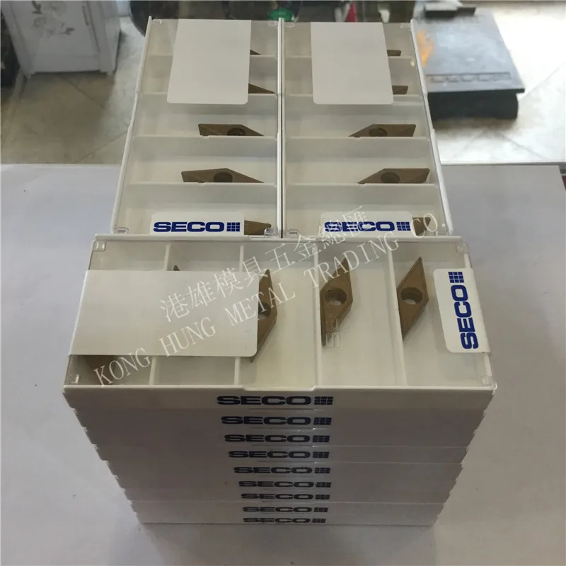 CCMT09T304 F1 1500T оригинальные твердосплавные вставки Seco токарные инструменты 10