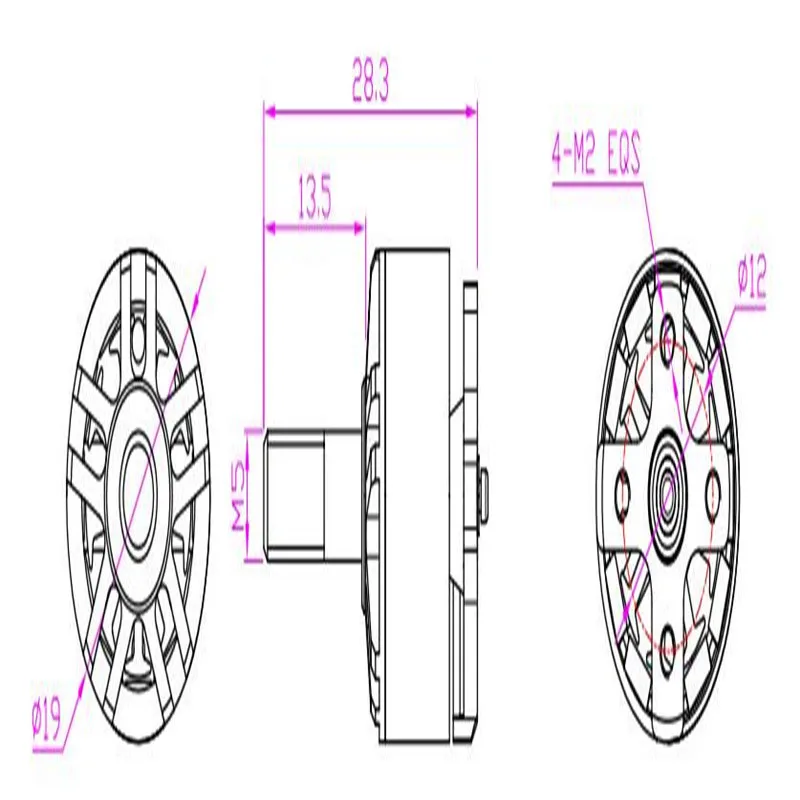 HGLRC пламя 1407 3600KV 3-4S бесщеточный двигатель для радиоуправляемого дрона FPV гоночные модели Мультикоптер пропеллер запасные части Аксессуары