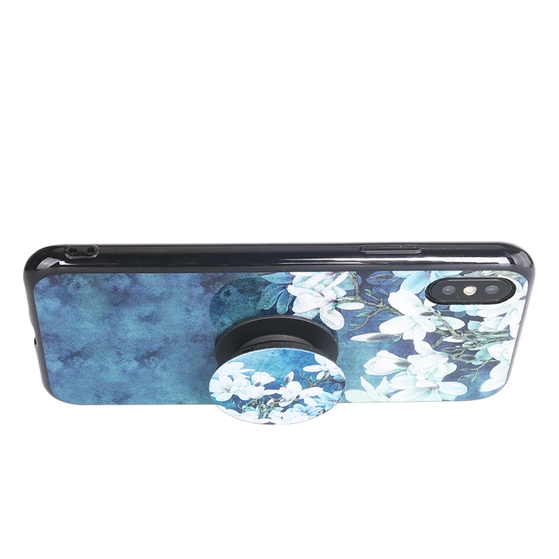 Ретро рельеф китайский стиль цветок узорчатые телефонные чехлы ProtectiveTassel кулон