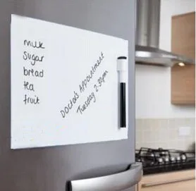 A1 Size 594x841mm Magnetic Whiteboard Fridge Magnets Presentation Boards Home Kitchen Message Writing Sticker 3 pen | Канцтовары для