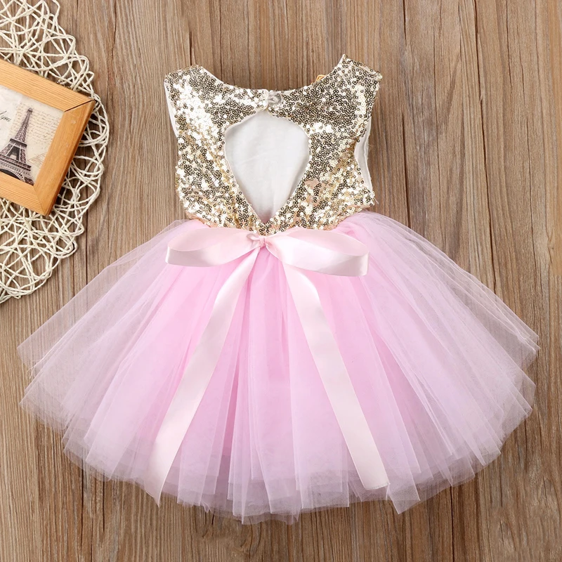 Children Girl summer dress red black sequin kids dresses for girls toddler girl princess party wedding Formal Clothes | Детская одежда