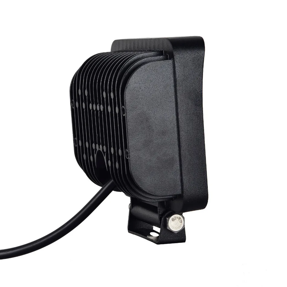 Водонепроницаемый IP67 25x3 Вт 12 24 В 7500 LM LED светодиодные фары автомобиля крючок как