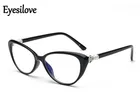 Женские очки для чтения кошачий глаз, женские модные очки для дальнозоркости, очки для коррекции дальнозоркости и дальнозоркости, очки с Anti blue ray + 1,0  3,5