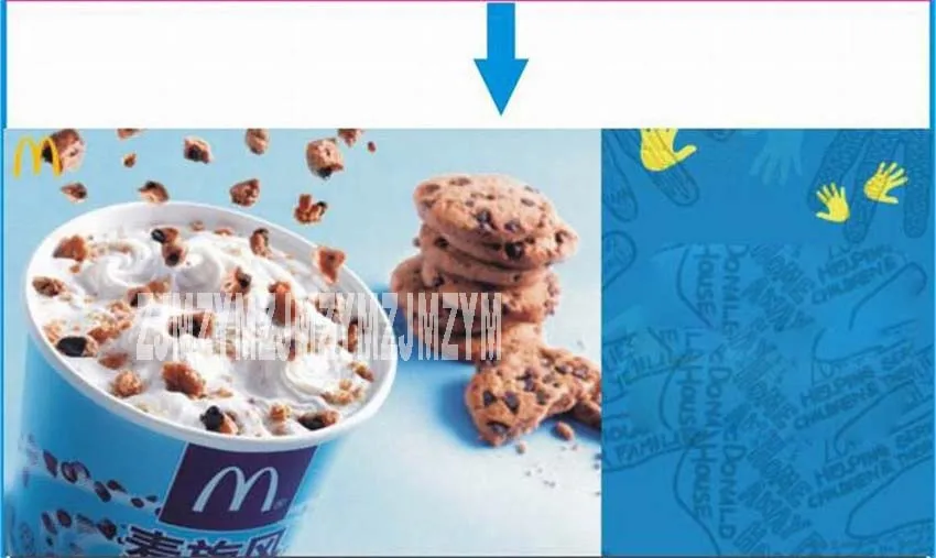 WEDAN200 110 В/220 В Миксер Для Мороженого, миксер для йогурта, миксер для фруктового сока, Миксер Для замороженного йогурта, миксер для мороженого