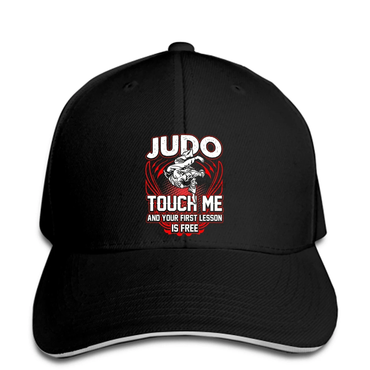 Забавная бейсбольная кепка Judo Touch Me и ваш первый урок Бесплатная