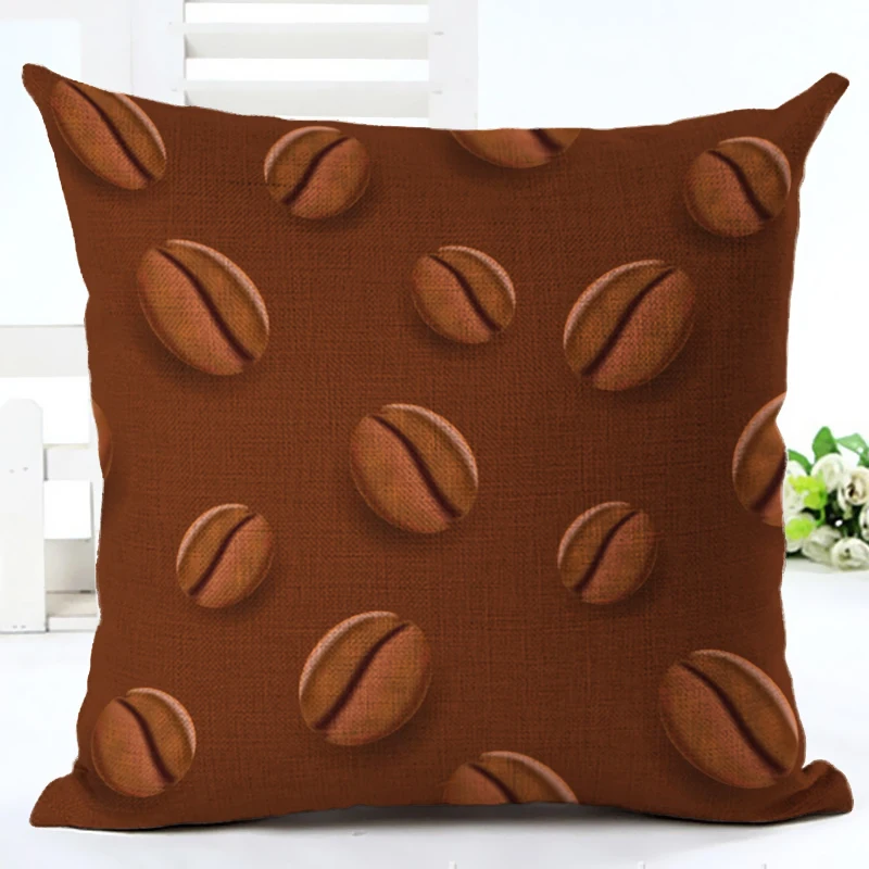 Наволочка с мультипликационным цифровым принтом забавная наволочка фруктовым