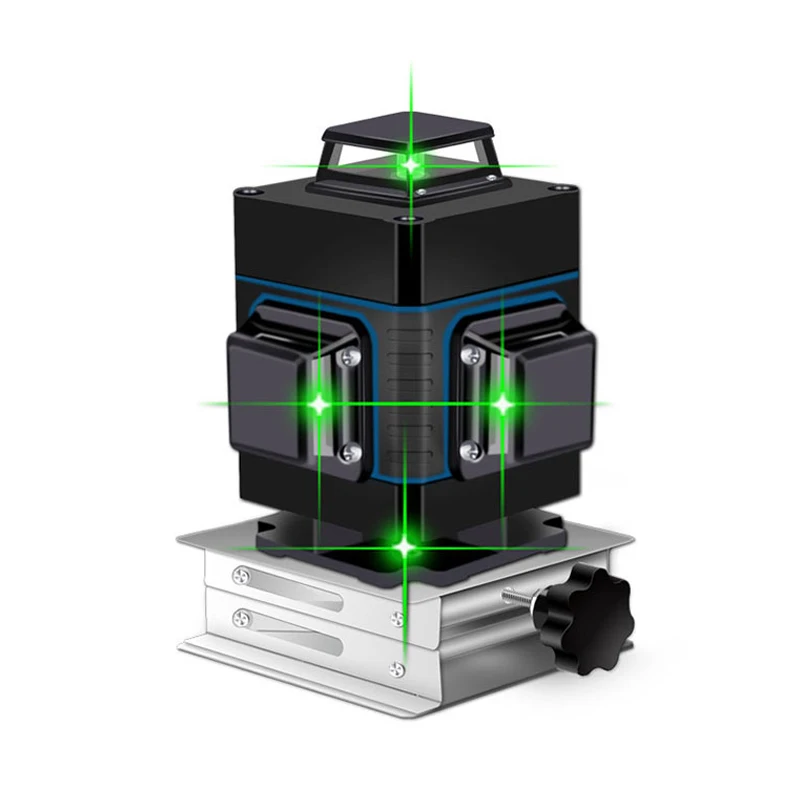 XEAST XE-16L 16 линий зеленая линия 4D самонивелирующийся 360 горизонтальный и вертикальный супер мощный лазерный уровень зеленый луч лазерный уровень