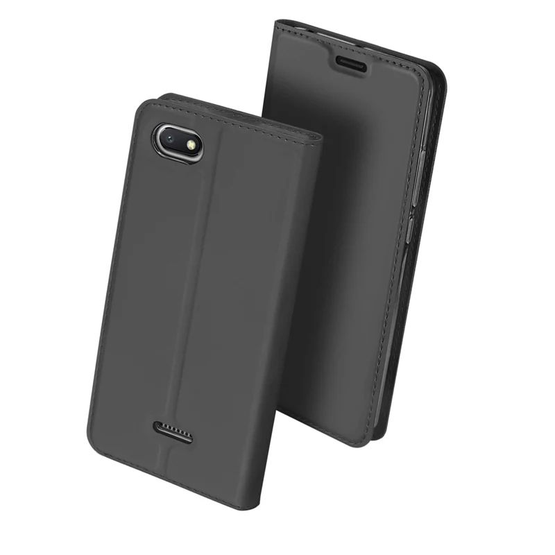 Оригинальный Для Xiaomi Redmi 6A Флип кожаный чехол подставка с пленкой Телефон задняя