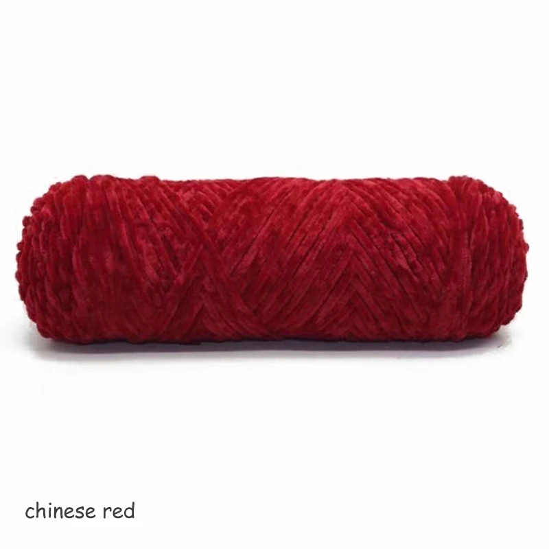 chinese red Пряжа для вязания, хлопок, Детская шерсть, пряжа для вязания крючком, сделай сам, свитер, пальто, линия, мягкий протеин, кашемир, пряжа, шелк, шерсть, шарф, линии - Цвет: chinese red