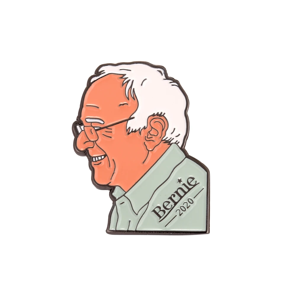 

Bernie Sanders Enamel Pin Brooch
