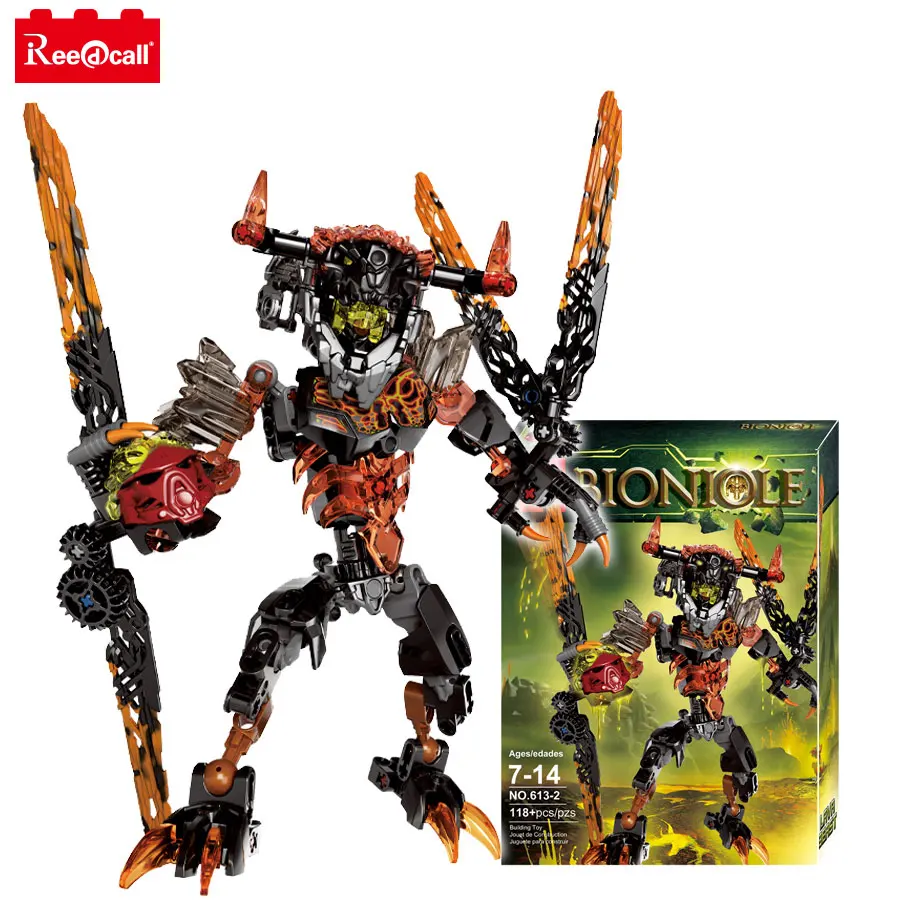 Reedcall 118pcs Bionicle Lava Beast 71313 Toy Compatible Legoings Building Construction Toys | Игрушки и хобби