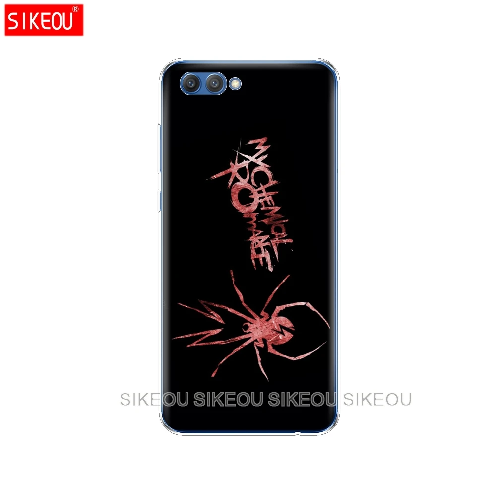 Силиконовый чехол для телефона Huawei Honor 10 V10 3c 4C 5c 5x 4A 6A 6C pro 6X 7X 6 7 8 9 LITE My Chemical Romance |