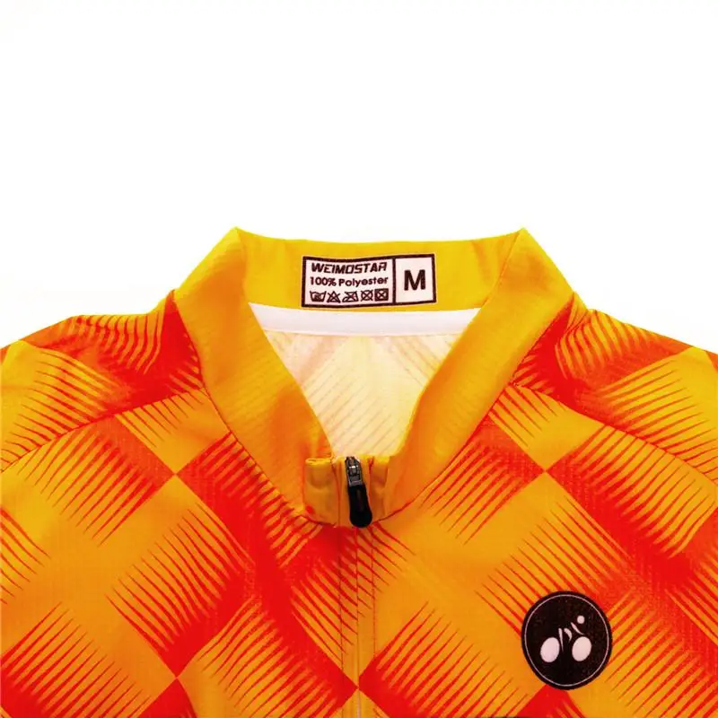 Weimostar команда Велоспорт Джерси Pro одежда для мужчин лето 100% полиэстер