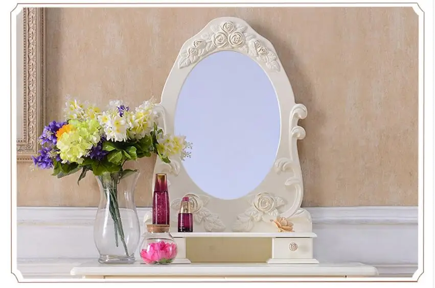 European dressing table bedroom modern minimalist dressing table small apartment variety 50/60/70/80 mini dressing table