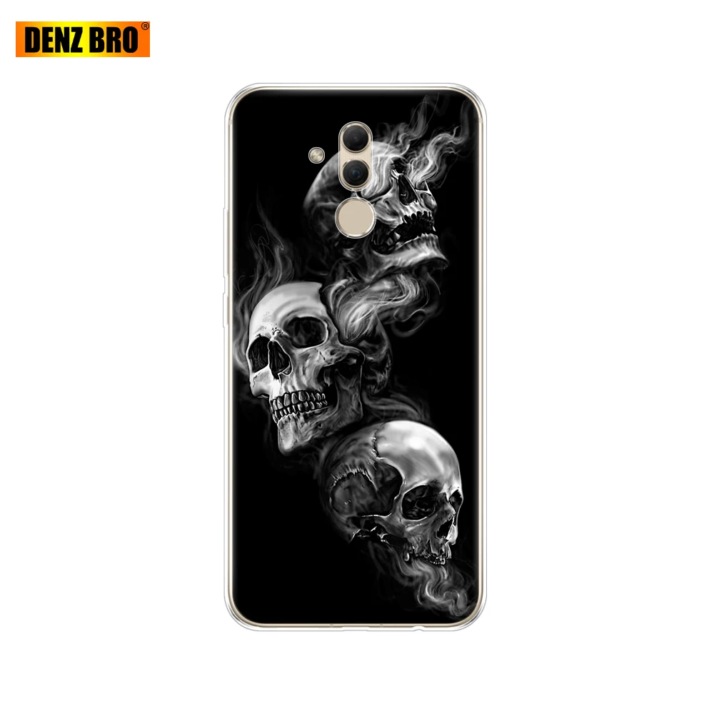 61868 Чехол для huawei mate 20 Lite, 6,3 дюймов, прозрачный силиконовый мягкий ТПУ чехол для телефона huawei mate 20 Lite, защитный чехол, бампер - Цвет: 61868