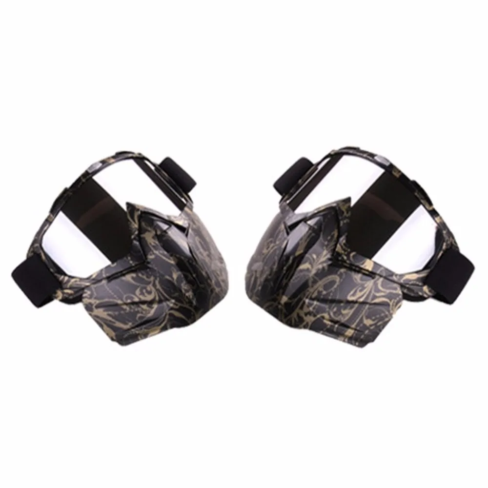 Motorcycle Goggles Helmet Mask Detachable Ski Bike Motocross Glasses Outdoor Sports NEW | Спорт и развлечения