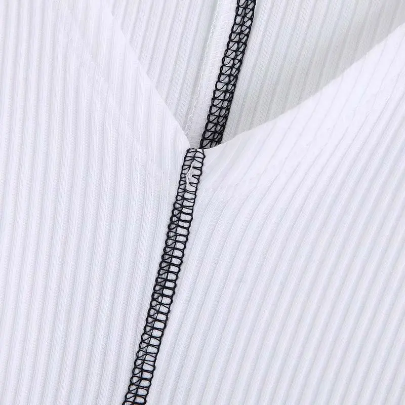 New arrival BB25-9421 European and American Fashion Colour V-collar T-shirt | Женская одежда