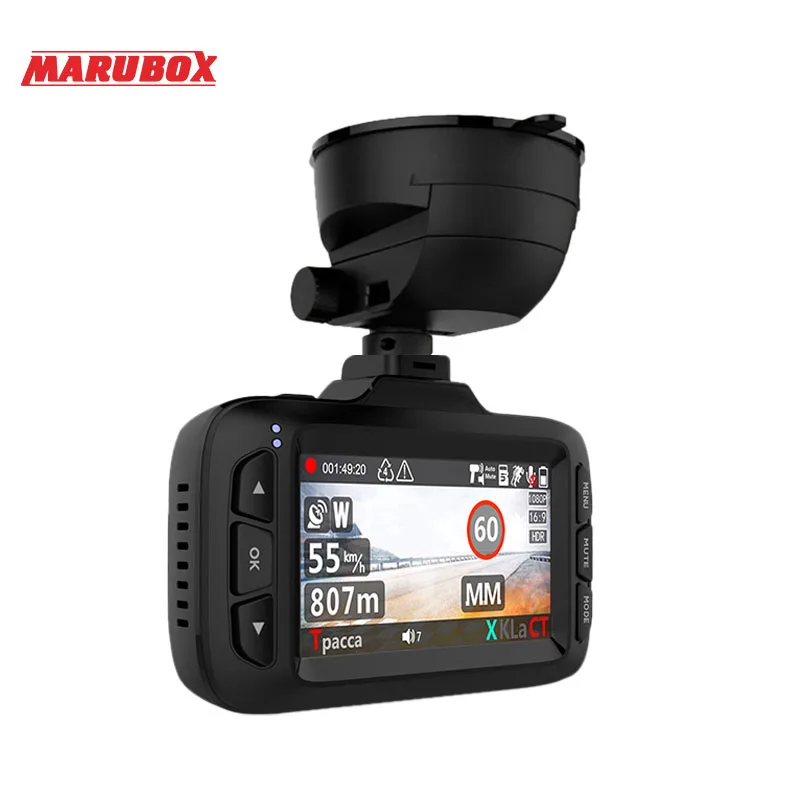 Marubox M650R Новые технологии! Сигнатурный радар-детектор и видеорегистратор в одном устройстве.Оснащён фильтр сигнатур