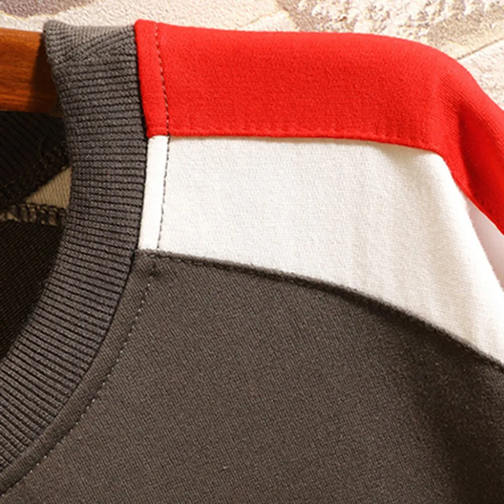 Camisetas hombre Мужская Летняя Повседневная модная Однотонная футболка с круглым