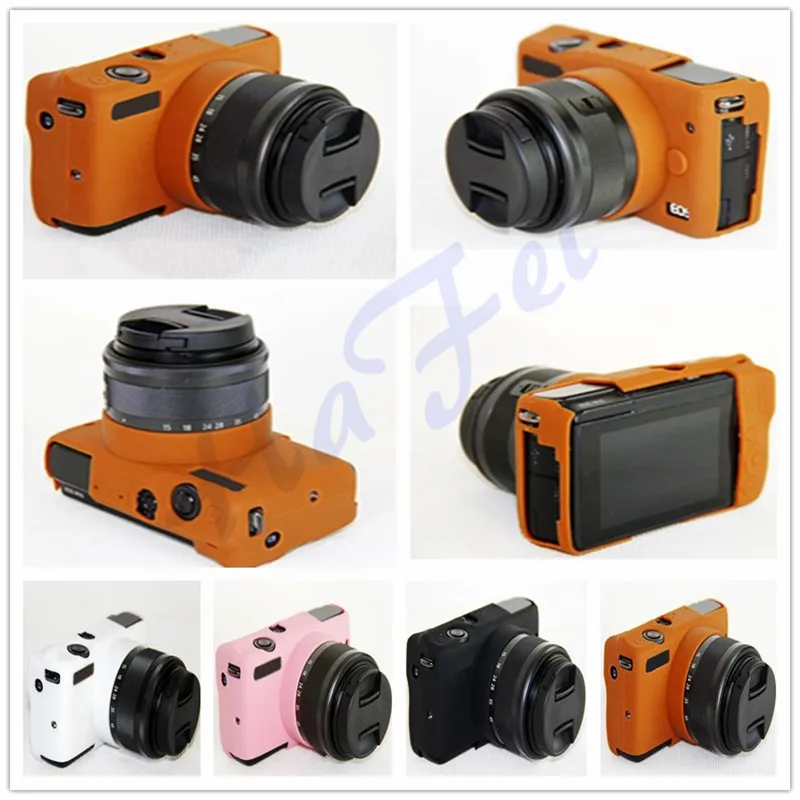Новый легкий чехол для Canon EOS M10 силиконовая сумка фотоаппарата защитный корпуса 4