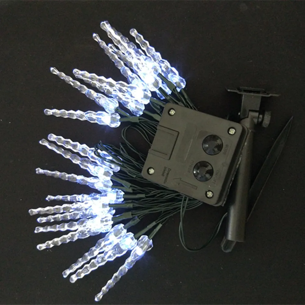 Фото Уличный светодиодный светильник YIYANG на солнечной батарее лампа в виде сосулек