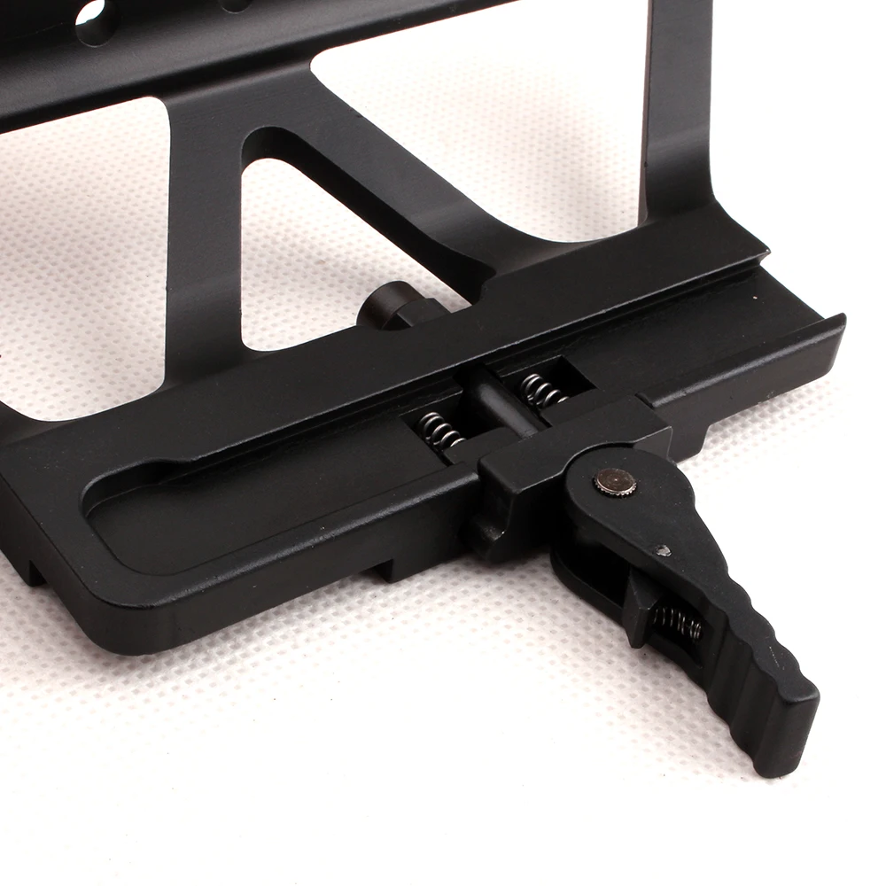 ohhunt Hunting Quick Detach AK Railed Scope Mount Fits 20mm Weaver Picatinny Rail Black for Rifle Accessories | Спорт и развлечения