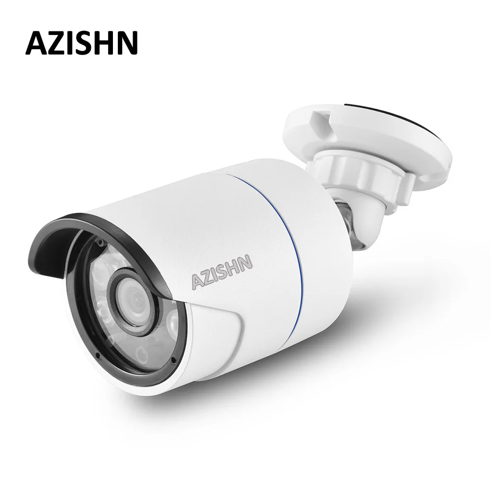 FULL HD H.265 IP камера 1080P 2.0MP SONY IMX323 сенсор Hi3516EV100 6 шт. массив IP66 водонепроницаемый CCTV ONVIF P2P DC12V/48 в PoE
