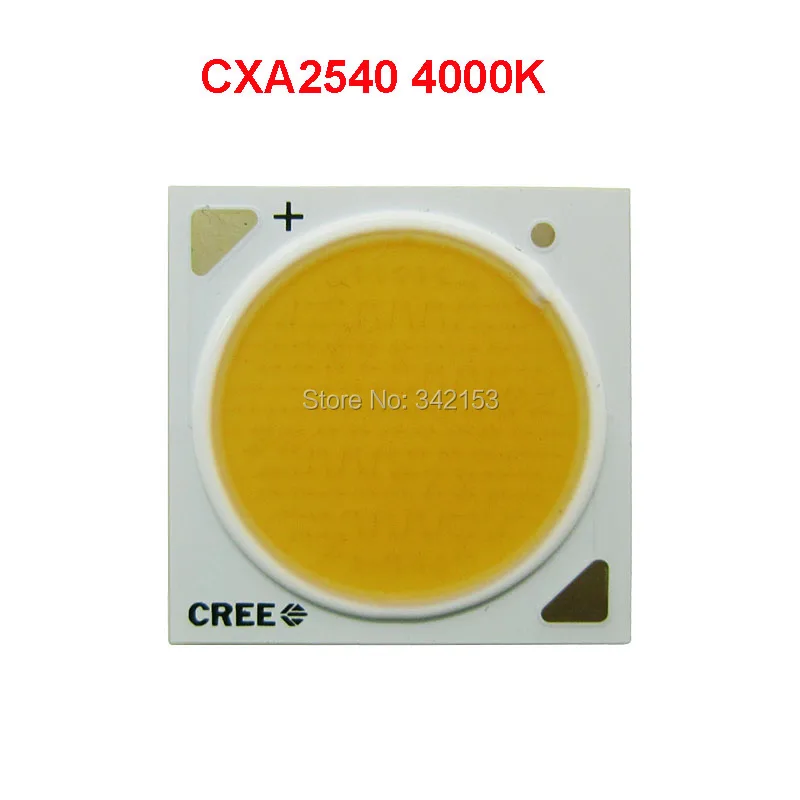Cree CXA2540 CXA 2540 COB светодиодный излучатель лампы 5000K 4000K 3500K 3000K 36 V-42 V 2100MA 80CRI высокой интенсивности светодиодные бусины