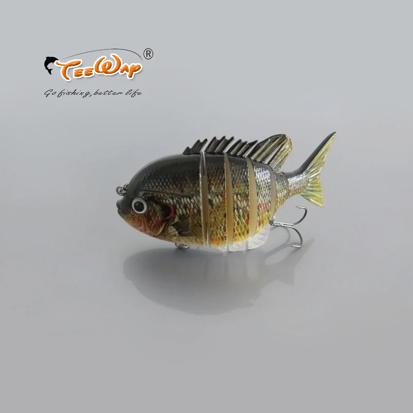 

Новый продукт рыболовная приманка 6 сегментов Swimbait Crankbait тяжелая приманка медленная 36 г 10 см С рыболовным крючком для рыболовных снастей