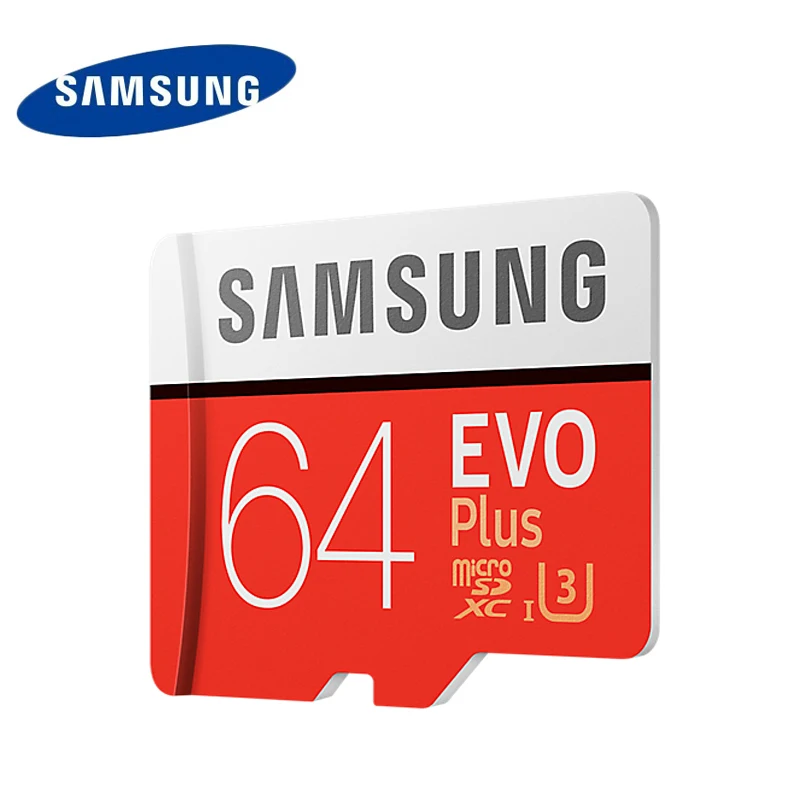 Новый Samsung U3 карты памяти 64 г SDXC 100 м/с Класс Evo + MicroSD Class 10 Micro SD C10 UHS TF для планшета