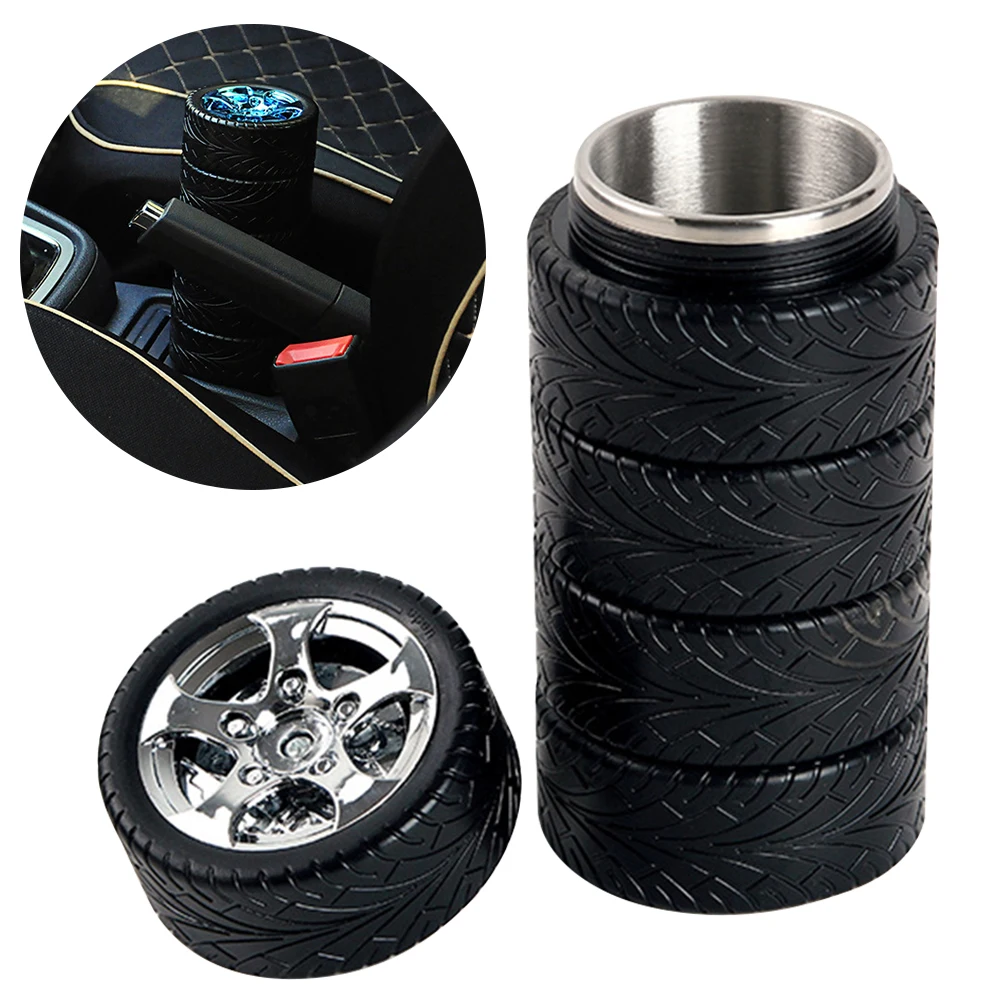 Термосы из нержавеющей стали в форме автомобильной шины 320 мл|steel vacuum flask|vacuum