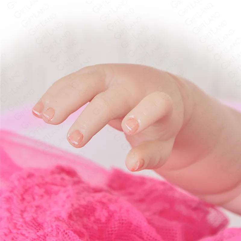 2019 Reborn Baby Doll полная силиконовая Виктория Boneca новорожденная принцесса Bebe Corpo De Inteiro