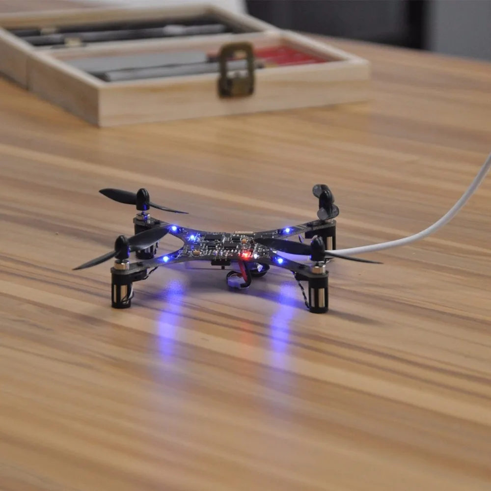 Мини Квадрокоптер Дрон RC Crazepony Quad Rotor с открытым исходным кодом PCB платформа