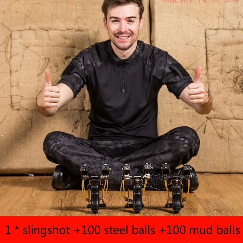 Рогатка мачете камуфляжная Складная для снайпера на запястье катапульта игр