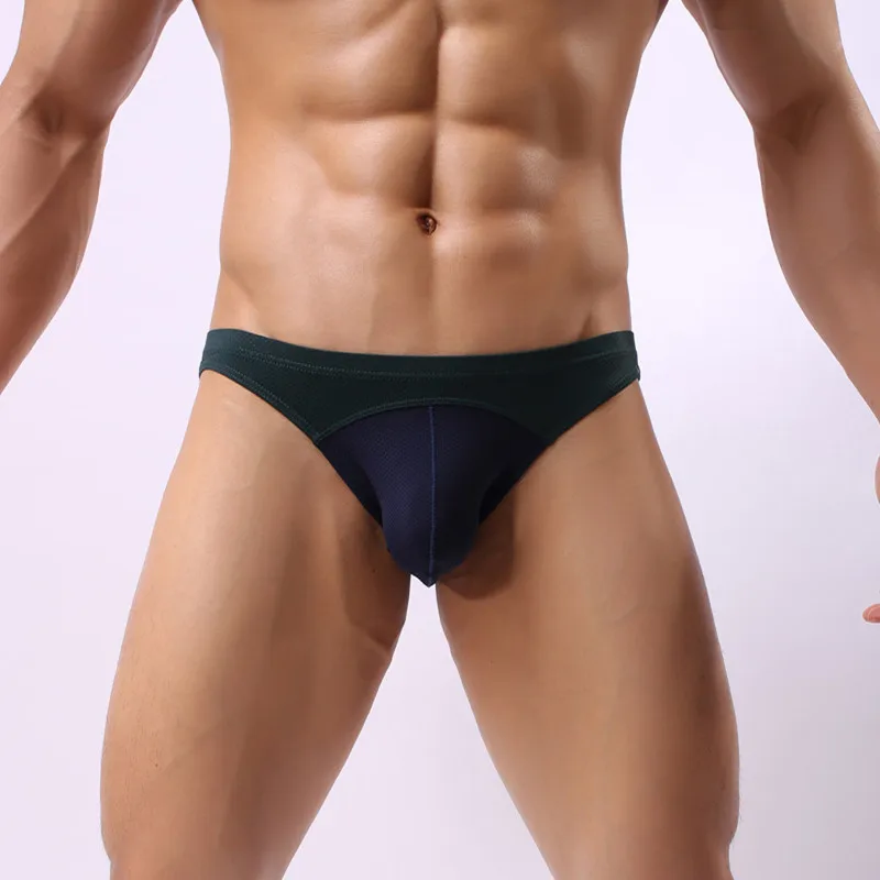 5PCS Sexy Men Briefs Underwear Breathable Hole Men's Underwear Briefs New arrival Underpants Panties Men Drop shipping Briefs
