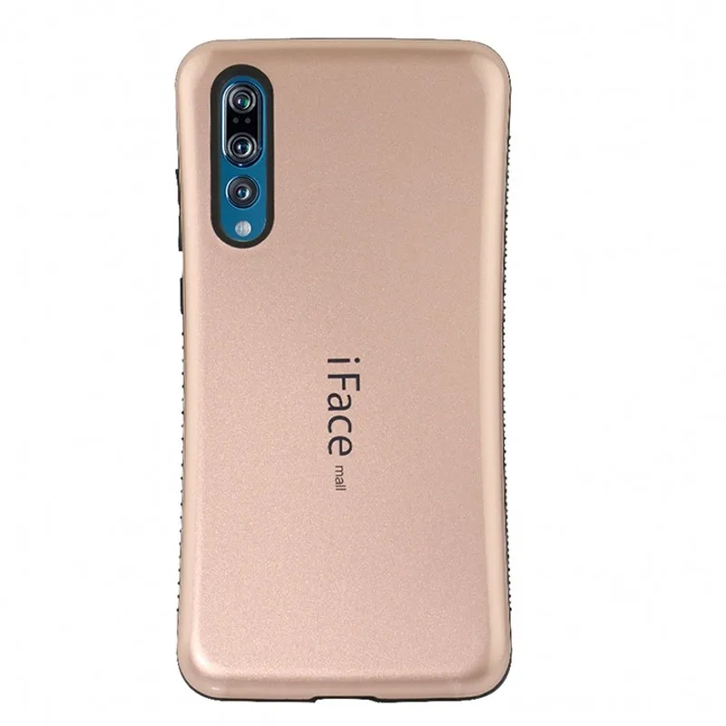 Золотой Противоударный чехол для huawei P30 Pro Lite чехол Iface Mall полная Защита силиконовый Противоскользящий чехол для huawei P20 Pro Lite чехол - Цвет: Золотой