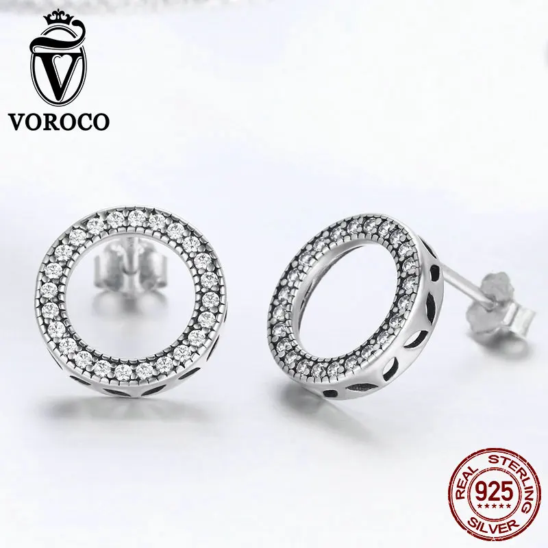 Женские серьги гвоздики из серебра 925 пробы с фианитами|Серьги-гвоздики| |