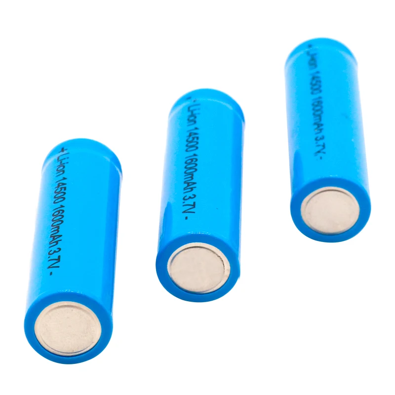 2~ 10 шт новые оригинальные AA 14500 1600mAh 3,7 V литий-ионные аккумуляторы и светодиодный фонарик