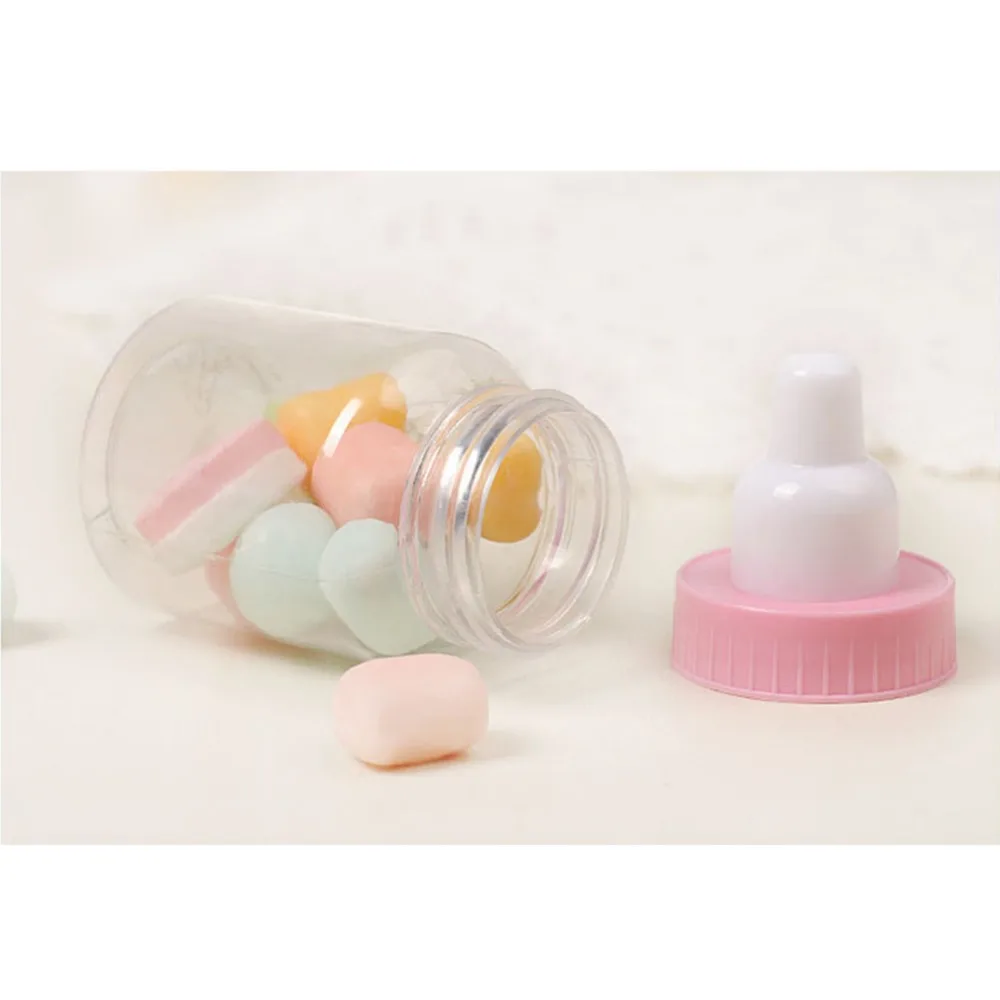 Baby Shower бутылка для конфет розовый девушка синий вечеринка мальчика день рождение