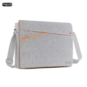 mosiso large capacity laptop shoulder bag 11 12 13 14 15 15 6 inch waterproof notebook bag for macbookdellhplenovoacerasus free global shipping