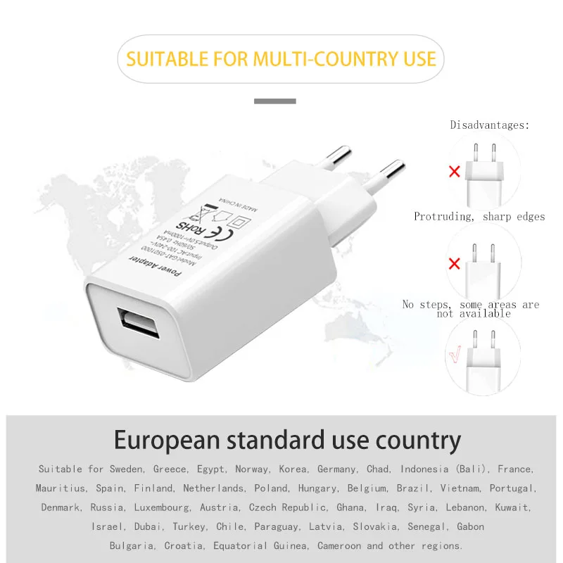 Зарядное устройство с USB портом 5 В 1 А|Зарядные устройства| |