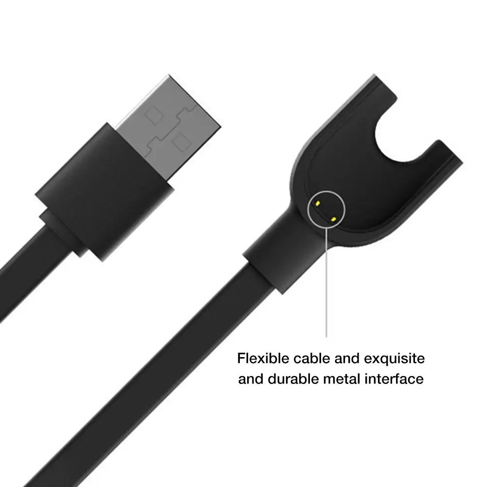 USB зарядное устройство для часов 5 в пост. Тока браслета Xiaomi 3 кабель зарядки шнур