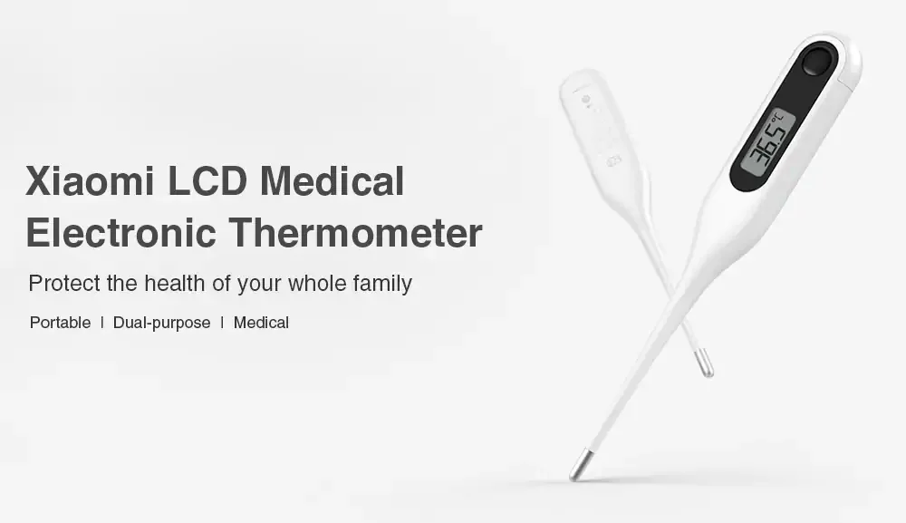 XIAOMI Digital medical electronic Thermometer oral armpit dual-use digital thermometer Child Baby speed electronic thermometer