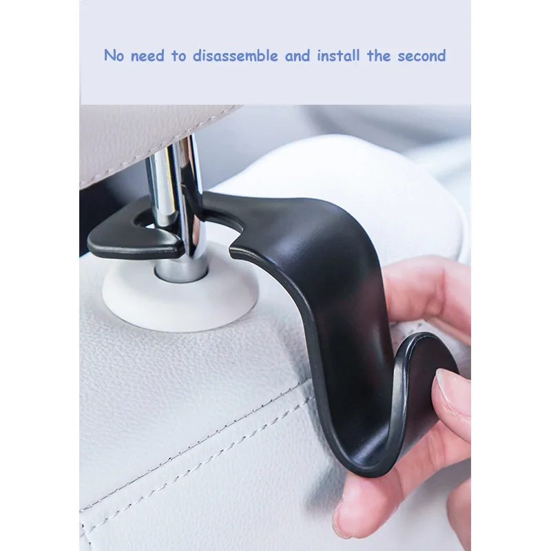 Car Seat Hook L-shaped Plastic Creative Multi-function Storage Bag Small Hooks Tote Accessories | Автомобили и мотоциклы