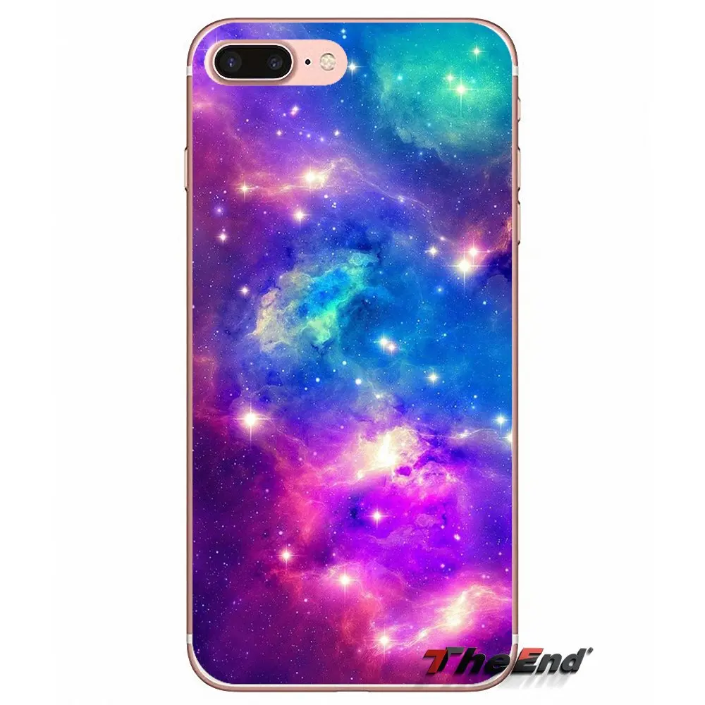 Звездное небо креативный Вселенная планета чехол для samsung Galaxy S2 S3 S4 S5 MINI S6 S7 edge S8 Plus